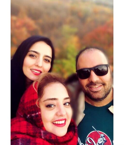 عکس ماه عسل نرگس محمدی