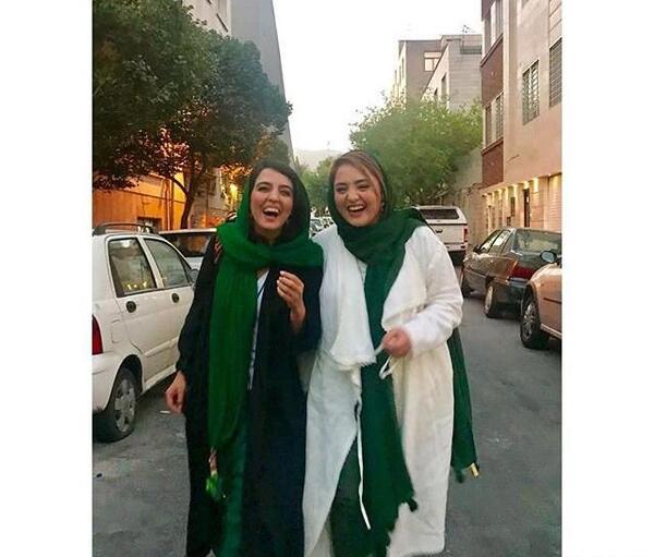عکس ماه عسل نرگس محمدی