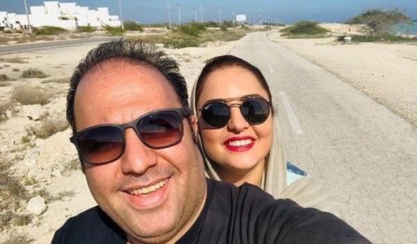 عکس ماه عسل نرگس محمدی