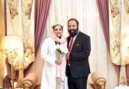 عکس ماه عسل نرگس محمدی
