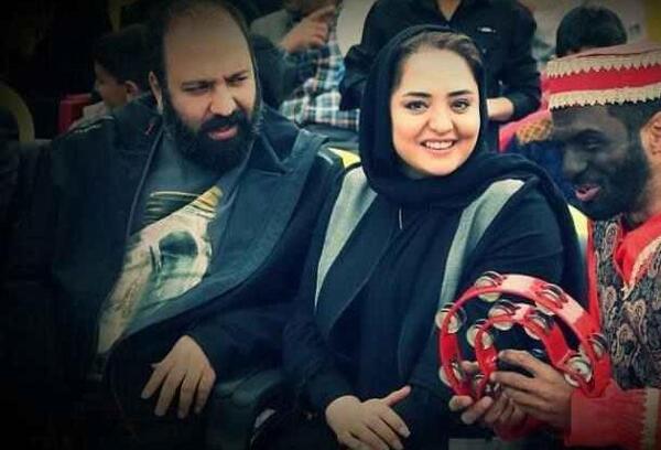 عکس ماه عسل نرگس محمدی