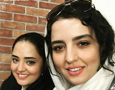 عکس ماه عسل نرگس محمدی