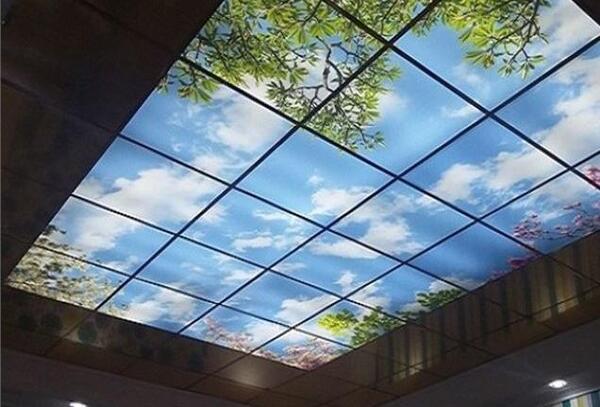 عکس ایده برای سقف حیاط خلوت