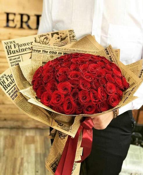 عکس دسته گل طبیعی خواستگاری