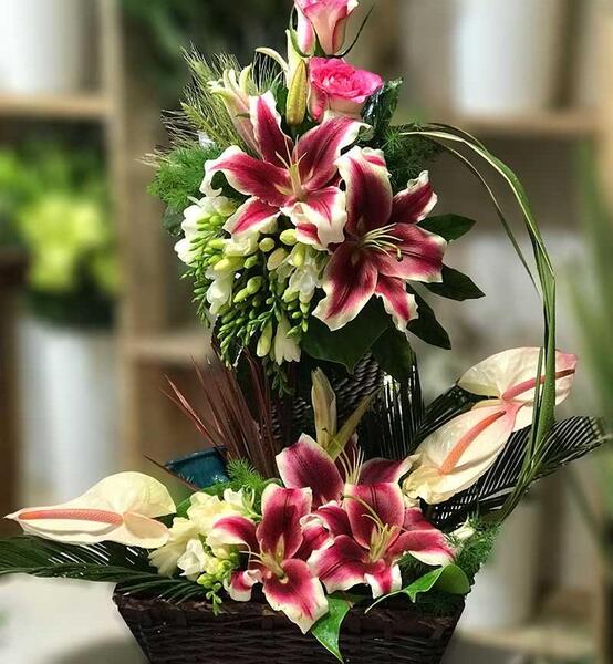 عکس دسته گل طبیعی خواستگاری