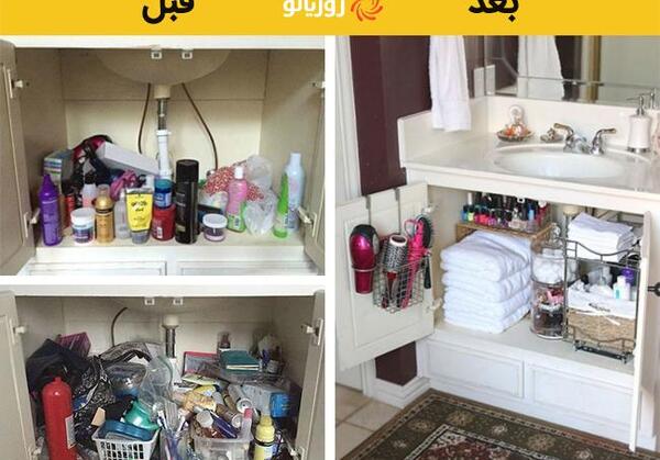 عکس ایده هایی برای مرتب شدن خانه