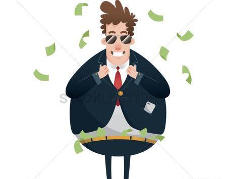 عکس کارتونی ثروت