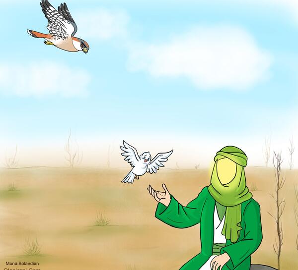 عکس امام علی علیه السلام کارتونی