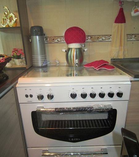 عکس ایده چیدمان اشپزخانه عروس
