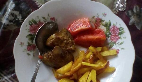 عکس غذای ساده