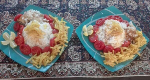 عکس غذای ساده