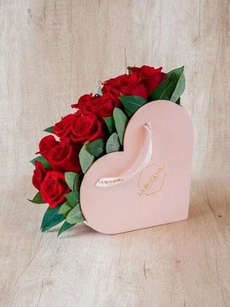 عکس قلب با گل