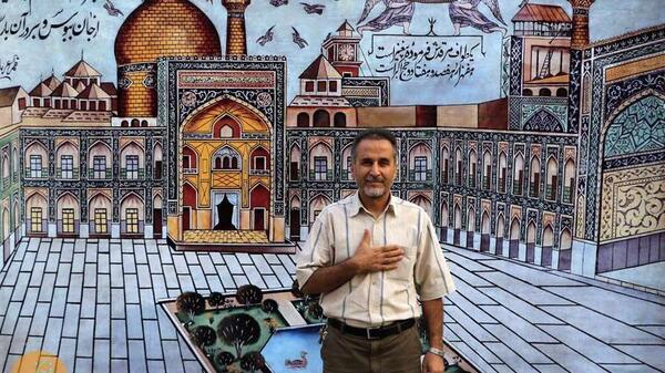 عکس یادگاری حرم امام رضا