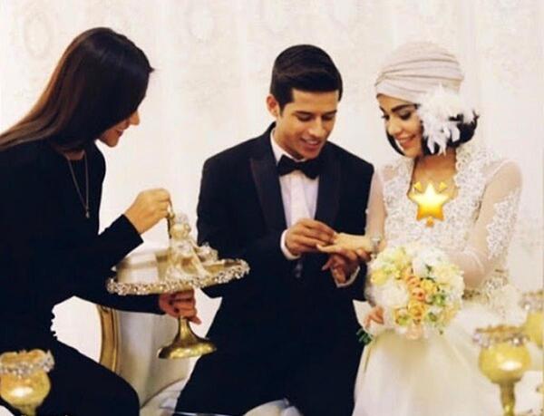 عکس عروسی مهدی قائدی