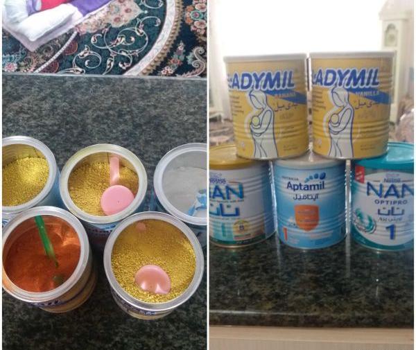عکس ایده برای قوطی شیر خشک