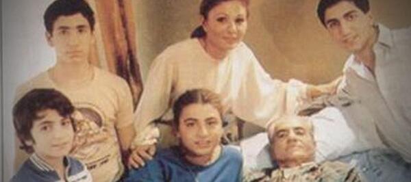 عکس رضا شاه و فرزندانش