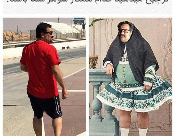 عکس خنده طعنه دار