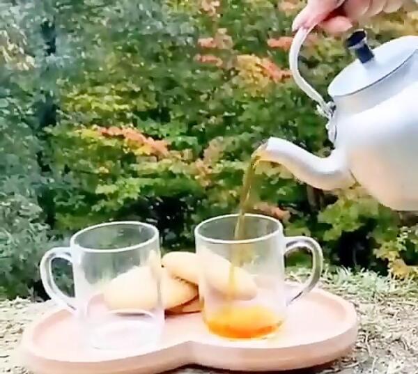 عکس چای در طبیعت