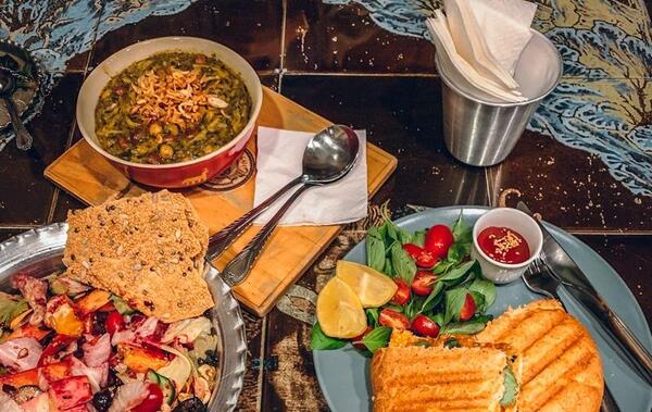 عکس غذا در کافه