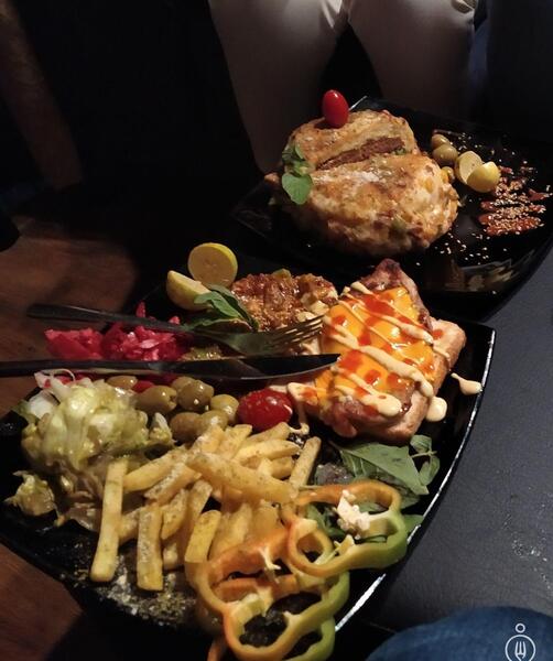 عکس غذا در کافه