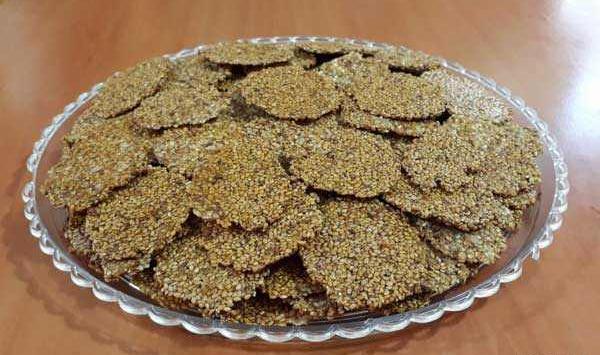 عکس حلوا کنجدی