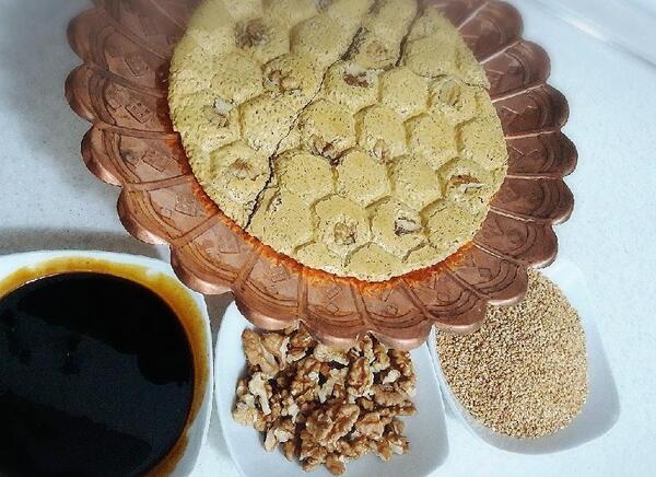 عکس حلوا کنجدی
