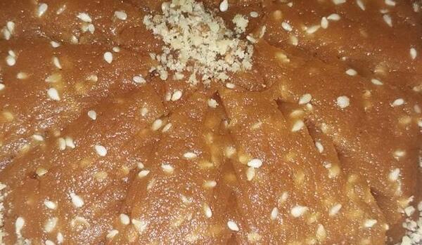 عکس حلوا کنجدی