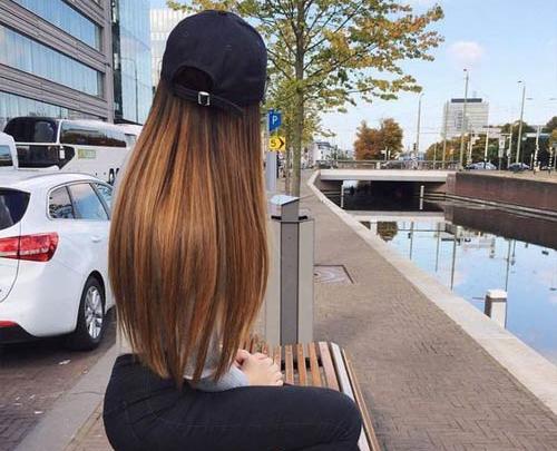عکس فیک دخترونه مو بلند