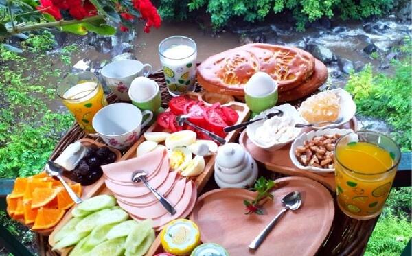 عکس از صبحانه لاکچری