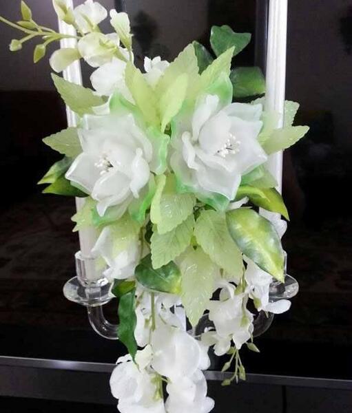 عکس کریشی گل و گلدان