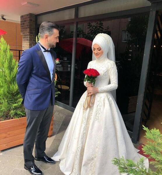 عکس عروس و داماد حجابی