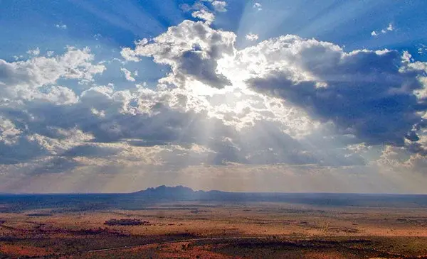 عکس آسمان ابری دلگیر