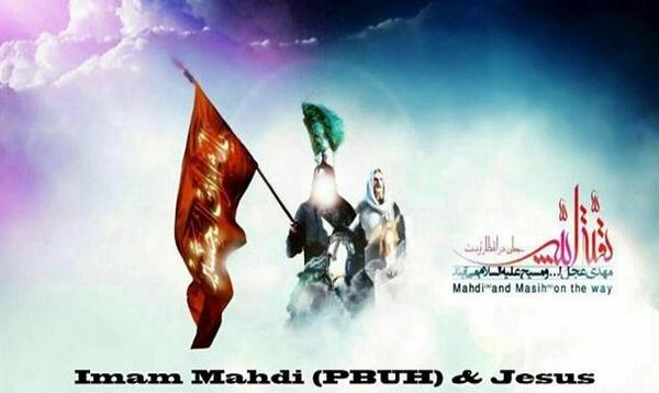 عکس امام زمان حضرت عیسی