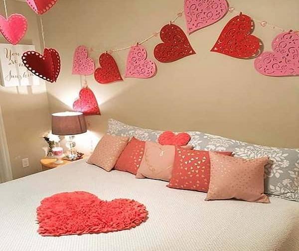 عکس ایده تزیین در اتاق عروس
