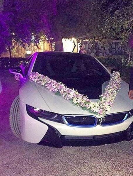 عکس ماشین عروس