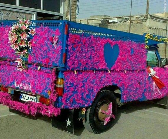 عکس ماشین عروس