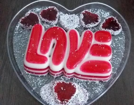 عکس ژله ولنتاین