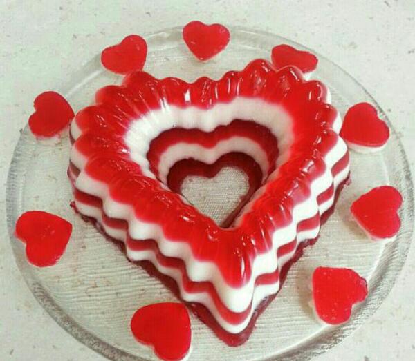 عکس ژله ولنتاین
