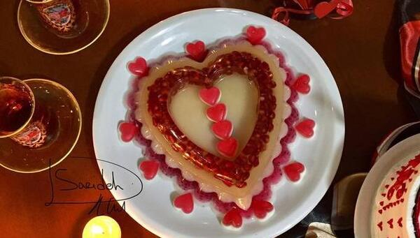 عکس ژله ولنتاین