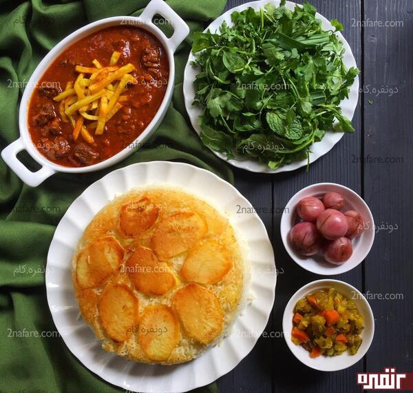 عکس لپه خورش قیمه