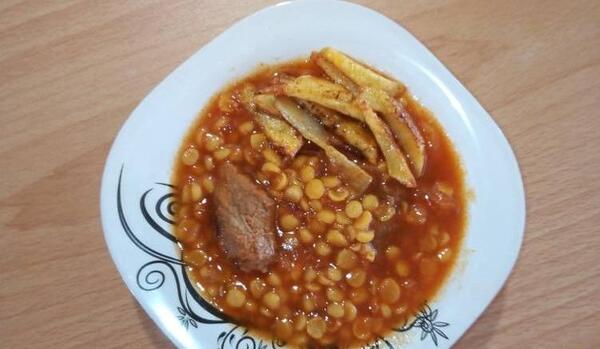 عکس لپه خورش قیمه