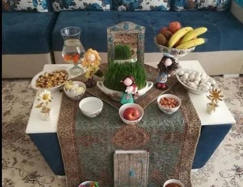 عکس سفره هفت سین لاکچری ۱۴۰۳