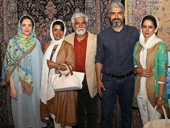 عکس خانوادگی مهدی پاکدل
