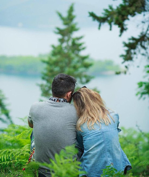 عکس عاشقانه شاخ دونفره