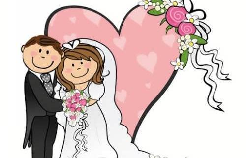 عکس عروسی کارتونی