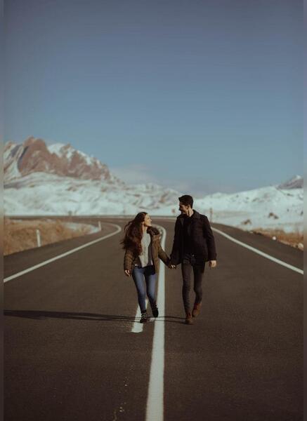 عکس دونفره طبیعت