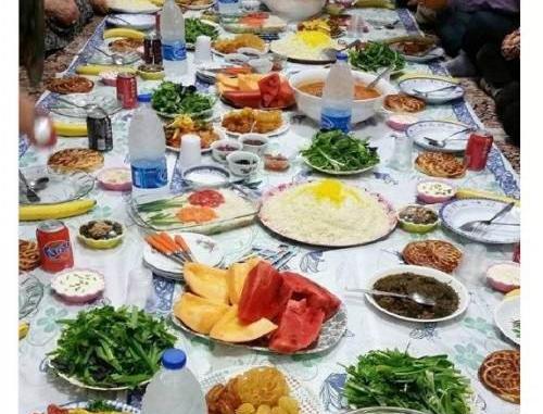 عکس ایده ی غذا برای افطار