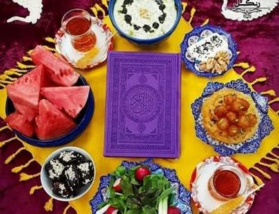 عکس ایده ی غذا برای افطار