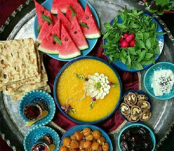 عکس ایده ی غذا برای افطار