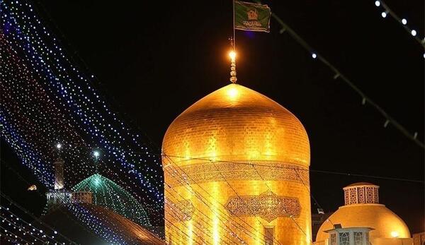 عکس از ضریح امام رضا